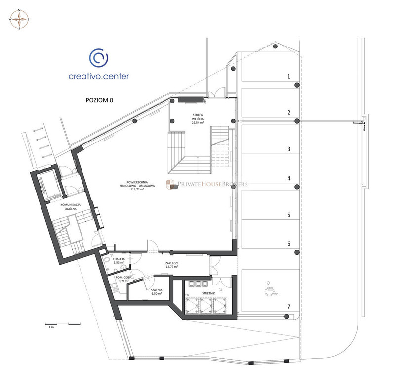 Lokal usługowy do wynajęcia, 467,57&nbsp;m², Kraków, Czyżyny, al. Jana Pawła II - zdjęcie 9