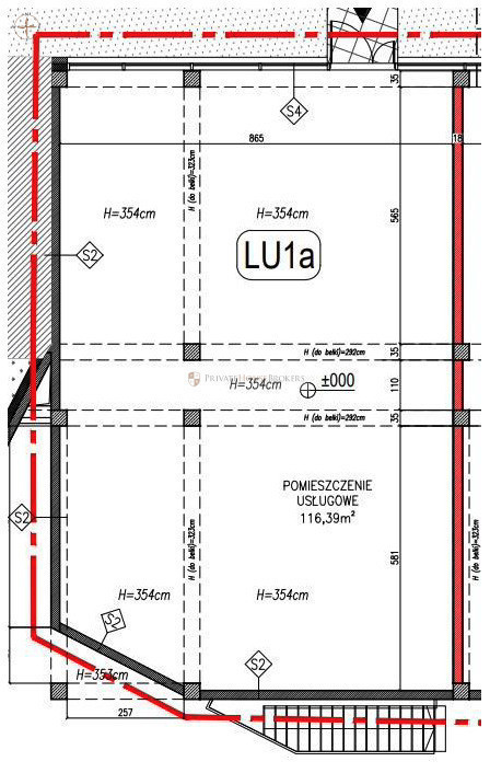 Lokal usługowy do wynajęcia, 116&nbsp;m², Kraków, Podgórze, gen. Henryka Dąbrowskiego - zdjęcie 9