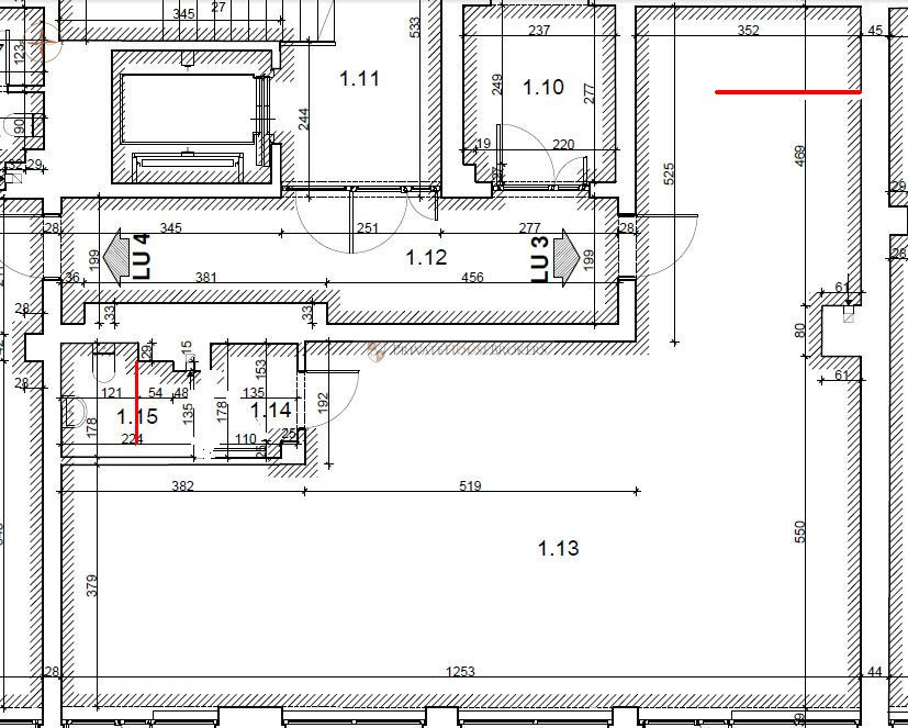 Lokal usługowy do wynajęcia, 45,38 m², Kraków, Podgórze, Walerego Sławka - zdjęcie 6