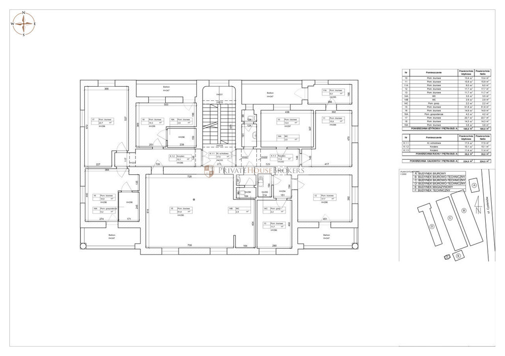 Lokal biurowy do wynajęcia, 124,7&nbsp;m², Kraków, Grzegórzki, Cystersów - zdjęcie 5