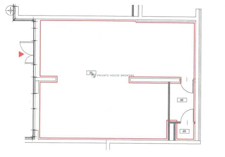 Lokal usługowy na sprzedaż, 96,1 m², Kraków, Kurdwanów, Walerego Sławka - zdjęcie 10