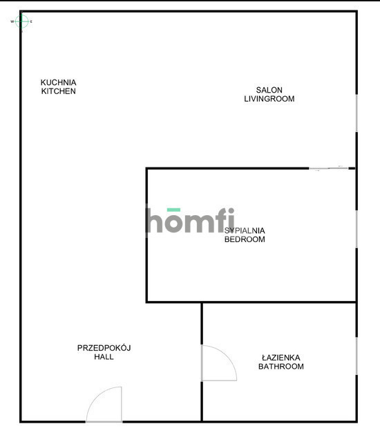 Mieszkanie 35,6 m², Kraków, Wola Justowska, Królowej Jadwigi - zdjęcie 9