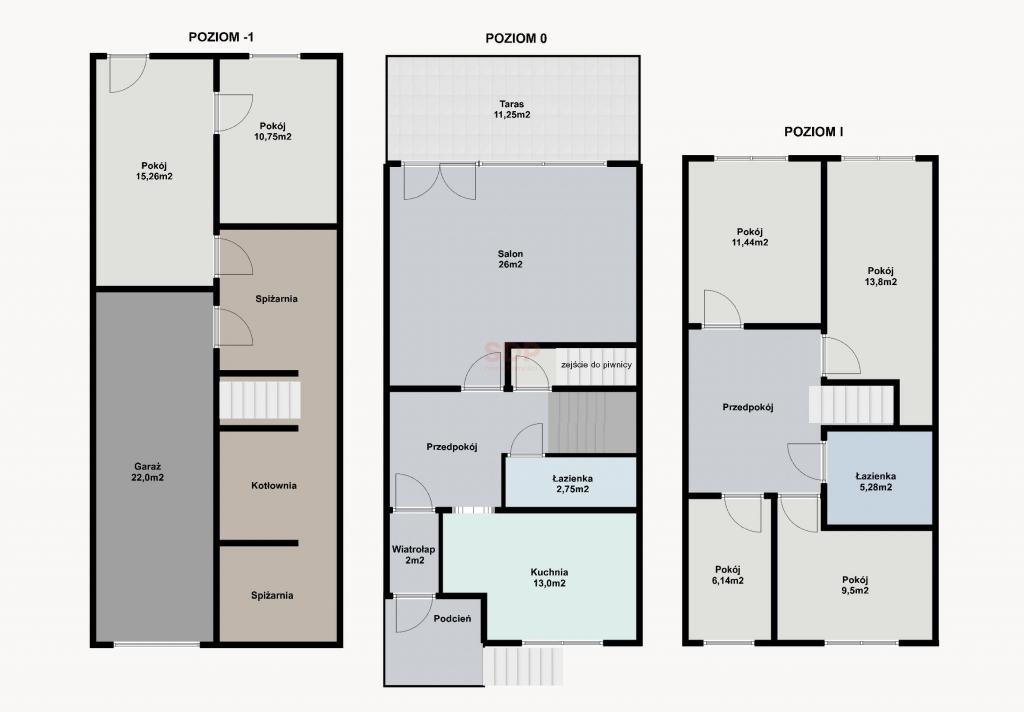 Dom 165 m², Wrocław, Fabryczna, Francuska - zdjęcie 3