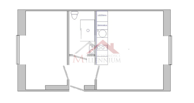 Mieszkanie 32&nbsp;m², Warszawa, Praga-Południe, Siennicka - zdjęcie 5