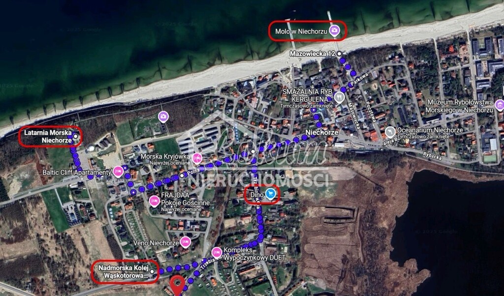 Działka budowlana 1928 m², Niechorze - zdjęcie 2