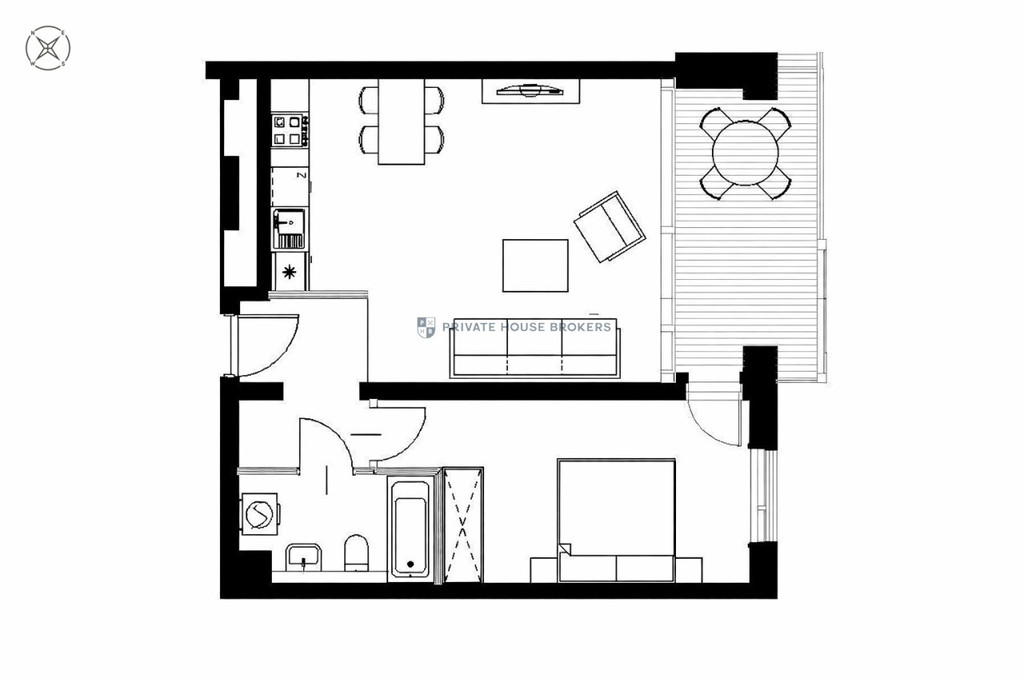 Mieszkanie 49,49 m², Kraków, Krowodrza, Tadeusza Kościuszki - zdjęcie 18