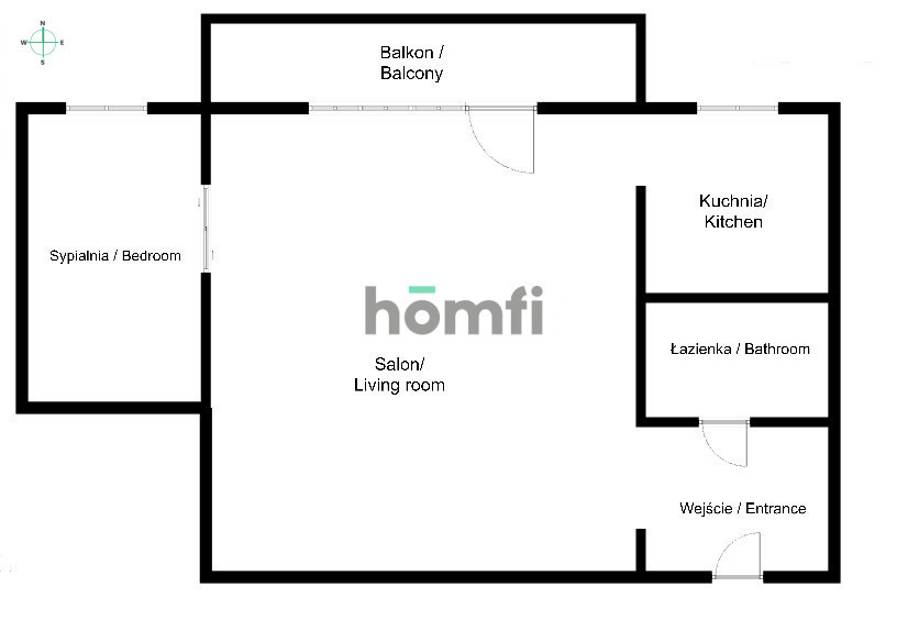 Mieszkanie 31,34&nbsp;m², Kraków, Krowodrza, Wrocławska - zdjęcie 16