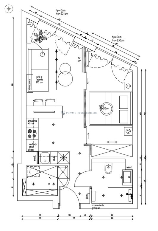 Mieszkanie 40 m², Kraków, Bronowice, Eljasza Walerego Radzikowskiego - zdjęcie 14