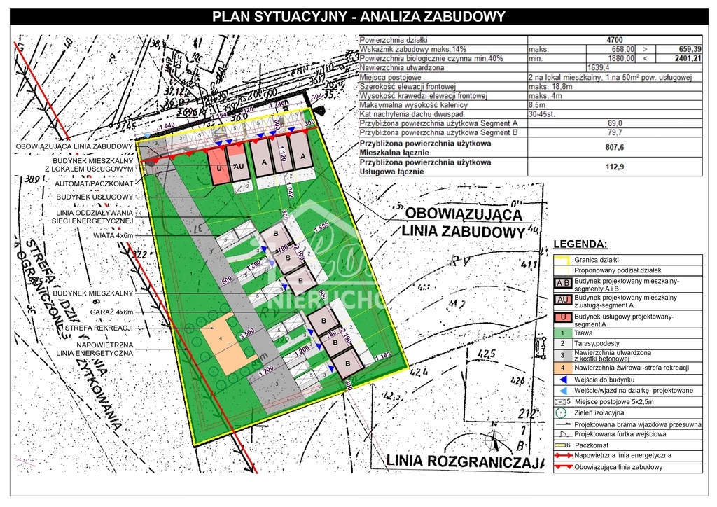 Działka budowlana 4700&nbsp;m², Mierzyn, Prosta - zdjęcie 1