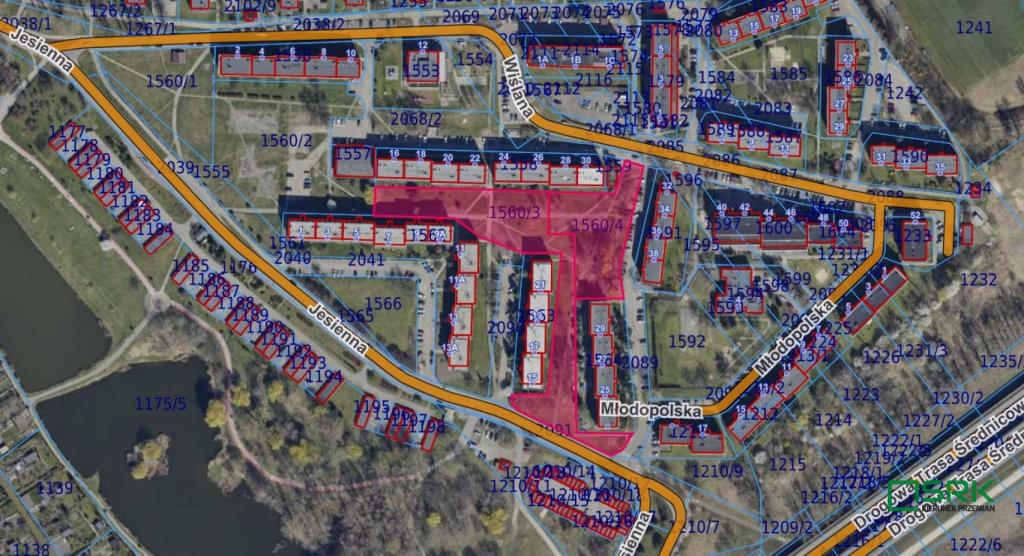 Działka inwestycyjna 8367&nbsp;m², Gliwice, Jesienna - zdjęcie 1