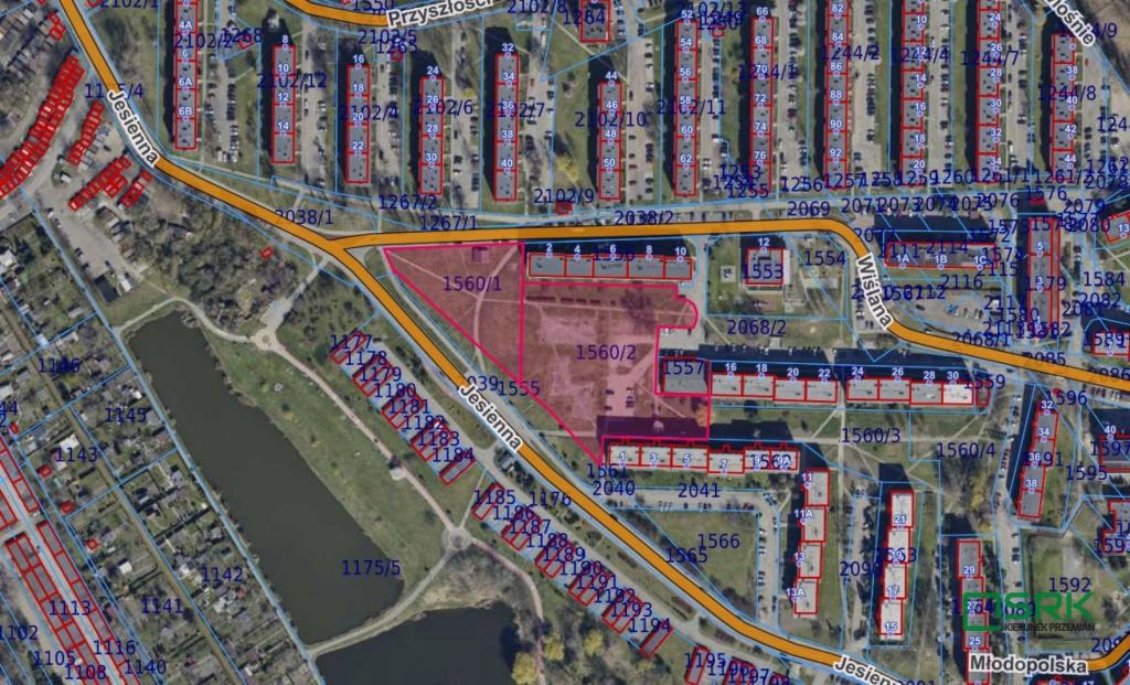 Działka inwestycyjna 1,03&nbsp;ha, Gliwice, Wiślana - zdjęcie 1