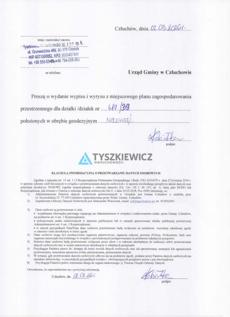 Teren inwestycyjny przy DW 235 • 8777 m² - zdjęcie 26