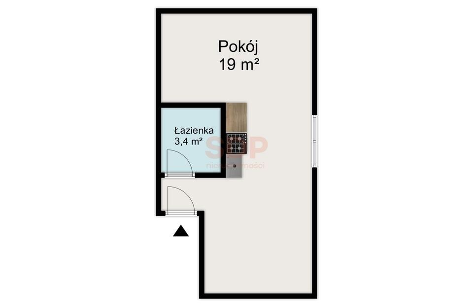 Mieszkanie 22 m², Warszawa, Targówek, Rusiecka - zdjęcie 5