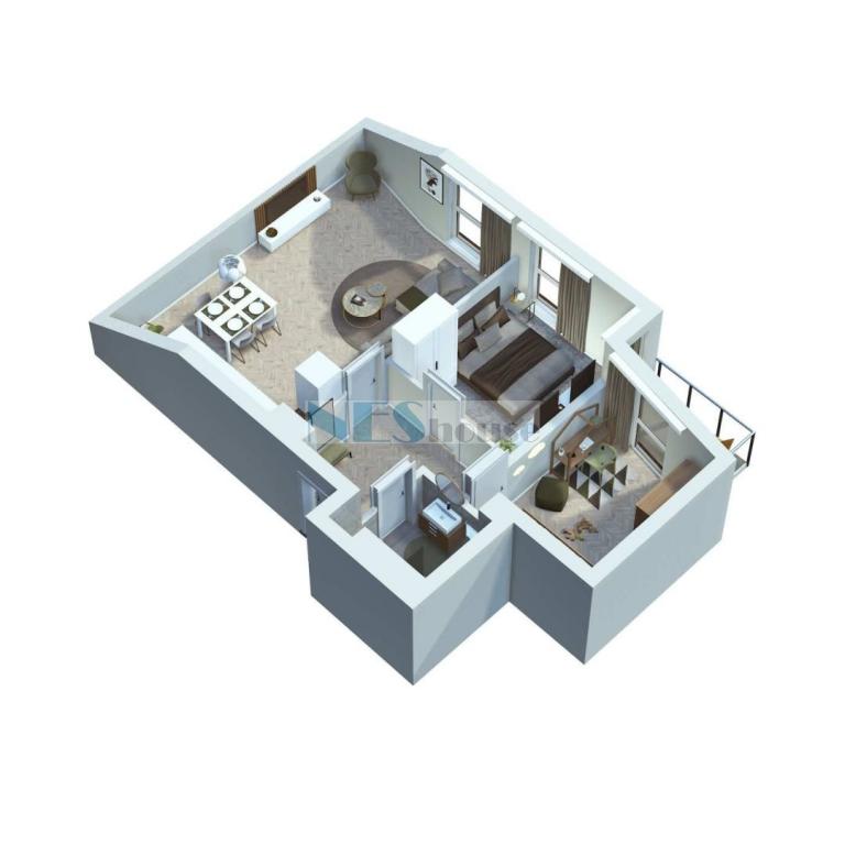 Mieszkanie 56&nbsp;m², Wrocław, Psie Pole, Bagienna - zdjęcie 8