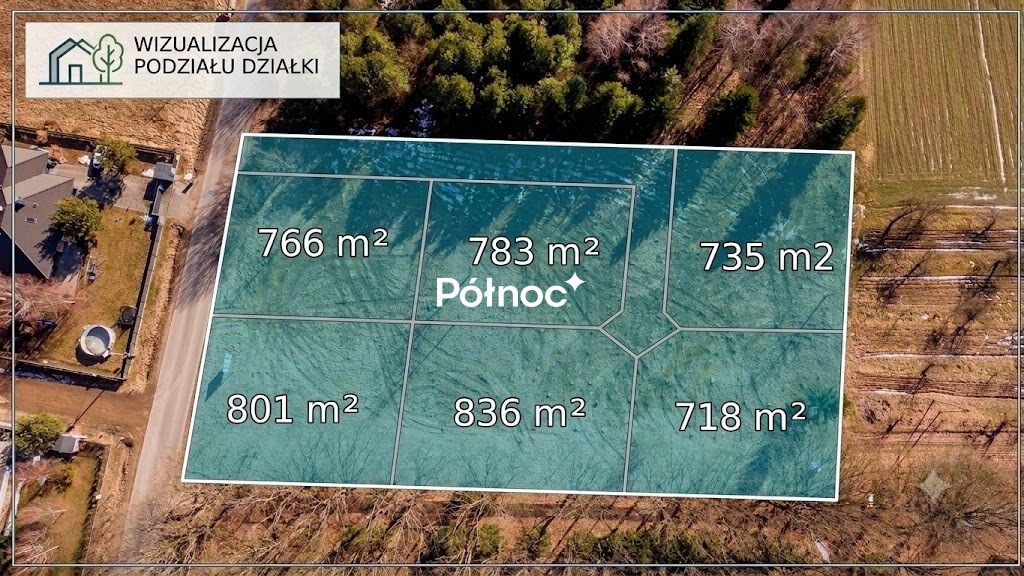 Działka budowlana 5000 m², Ignatki, Przemysłowa - zdjęcie 2