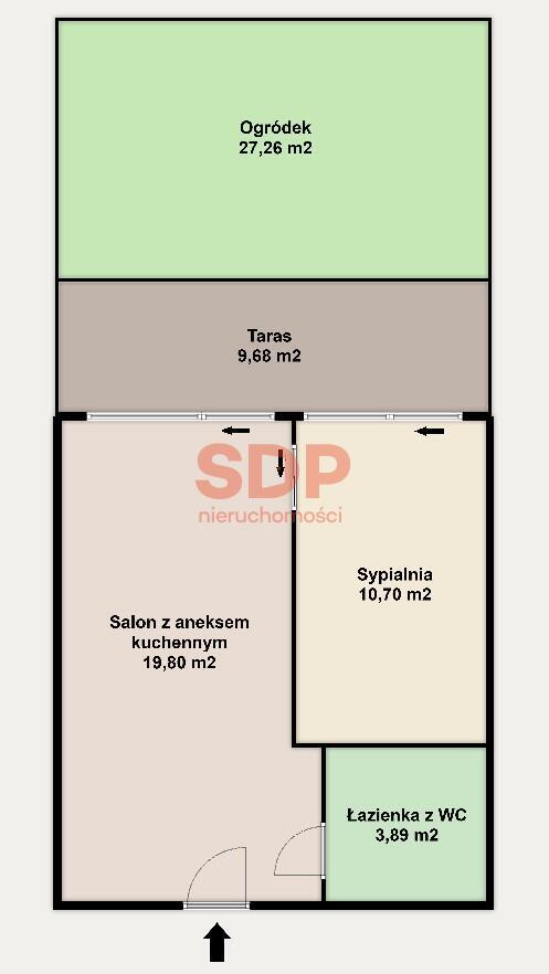 Mieszkanie 34 m², Trzęsacz - zdjęcie 9