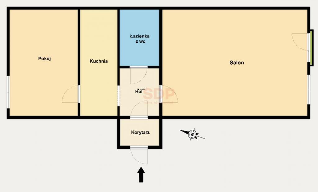Mieszkanie 60&nbsp;m², Łódź, Polesie, Gdańska - zdjęcie 8