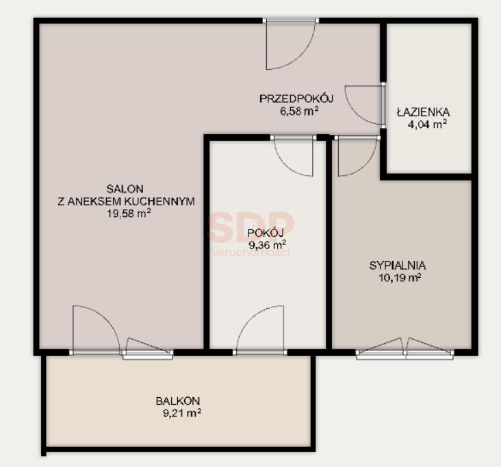 Mieszkanie 50 m², Wrocław, Mieszczańska - zdjęcie 14