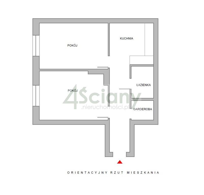 Mieszkanie 51,3&nbsp;m², Warszawa, Śródmieście, Aleja Armii Ludowej - zdjęcie 2