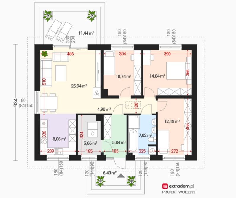 duża działka, porterówka, kanalizacja - zdjęcie 5