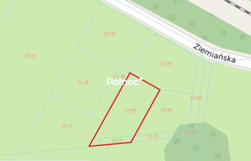 Działka budowlana 923&nbsp;m², Zaścianki, Ziemiańska - zdjęcie 4