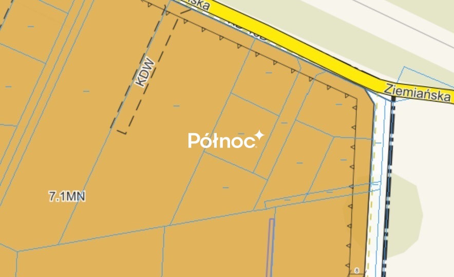 Działka budowlana 923&nbsp;m², Zaścianki, Ziemiańska - zdjęcie 5