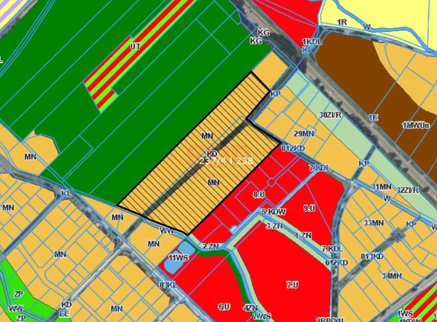 Działka budowlana 4,01 ha, Zębice, Parkowa - zdjęcie 4