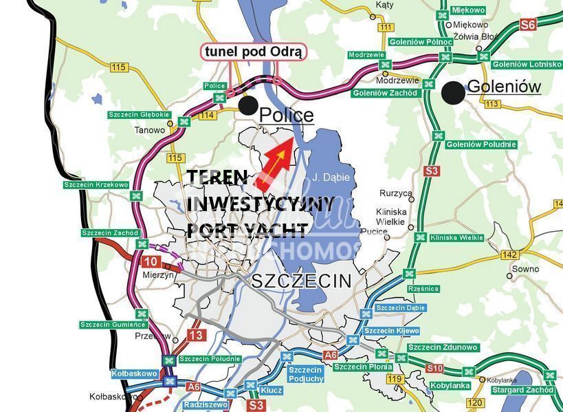 Działka inwestycyjna 1,05&nbsp;ha, Szczecin, Skolwin, Stołczyńska - zdjęcie 1