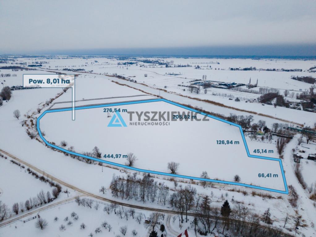 Świerznica - 8 ha nad rzeką, warunki zabudowy - zdjęcie 3