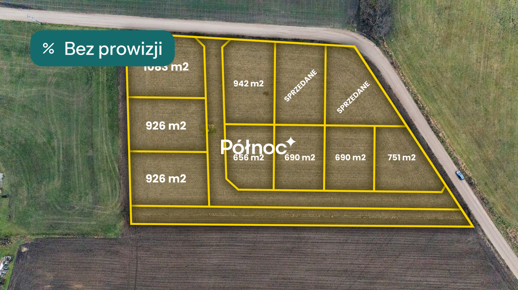 Działka budowlana 656 m², Stare Kupiski, Świerkowa - zdjęcie 1