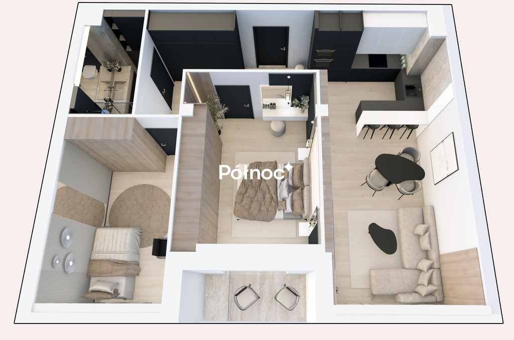 Mieszkanie 70,02&nbsp;m², Łomża, Ogrodowa - zdjęcie 2