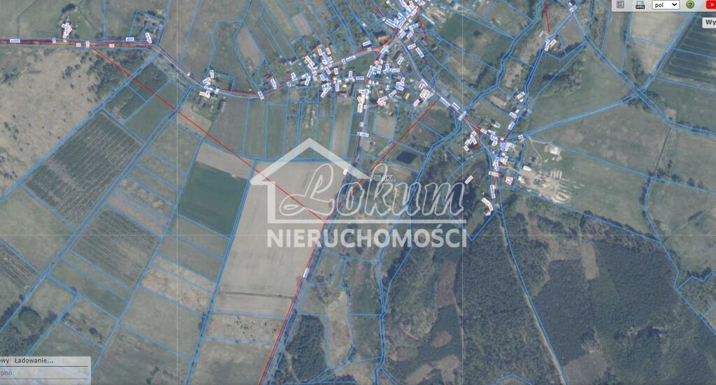 Działka rolna 4356&nbsp;m², Trzechel - zdjęcie 3