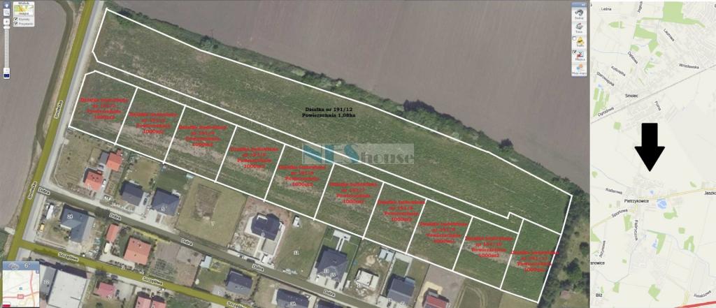 Działka budowlana 1000&nbsp;m², Pietrzykowice, Dobra - zdjęcie 2