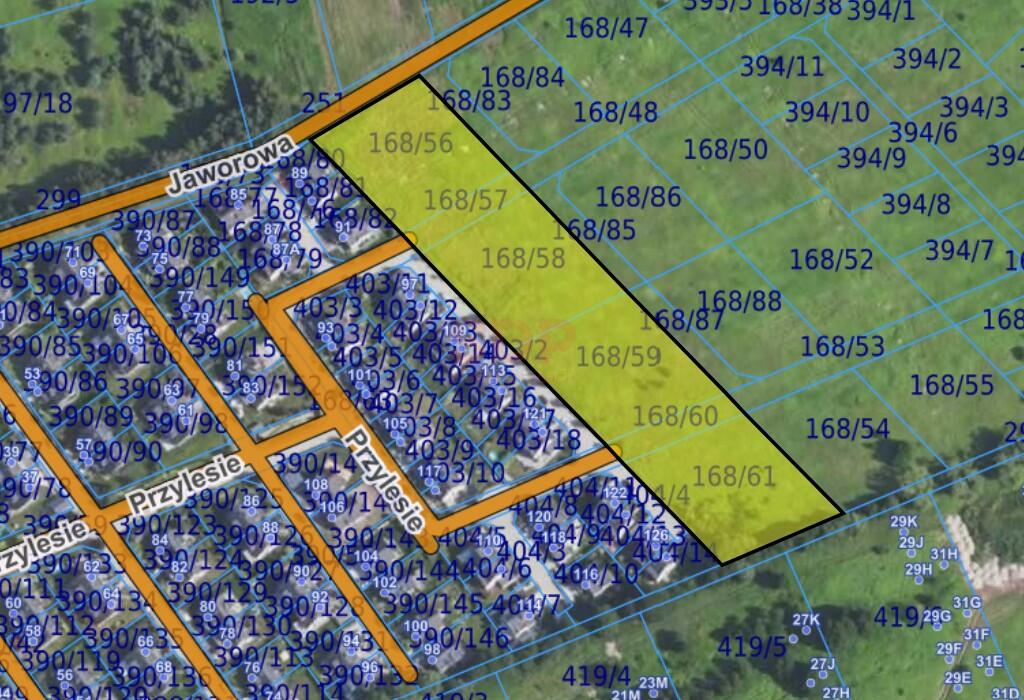 Działka budowlana 1,11 ha, Domaszczyn, Przylesie - zdjęcie 1