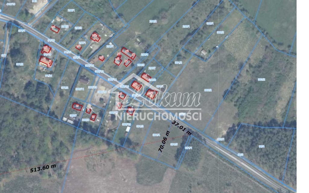 Działka budowlana 2337&nbsp;m², Brzózki - zdjęcie 2