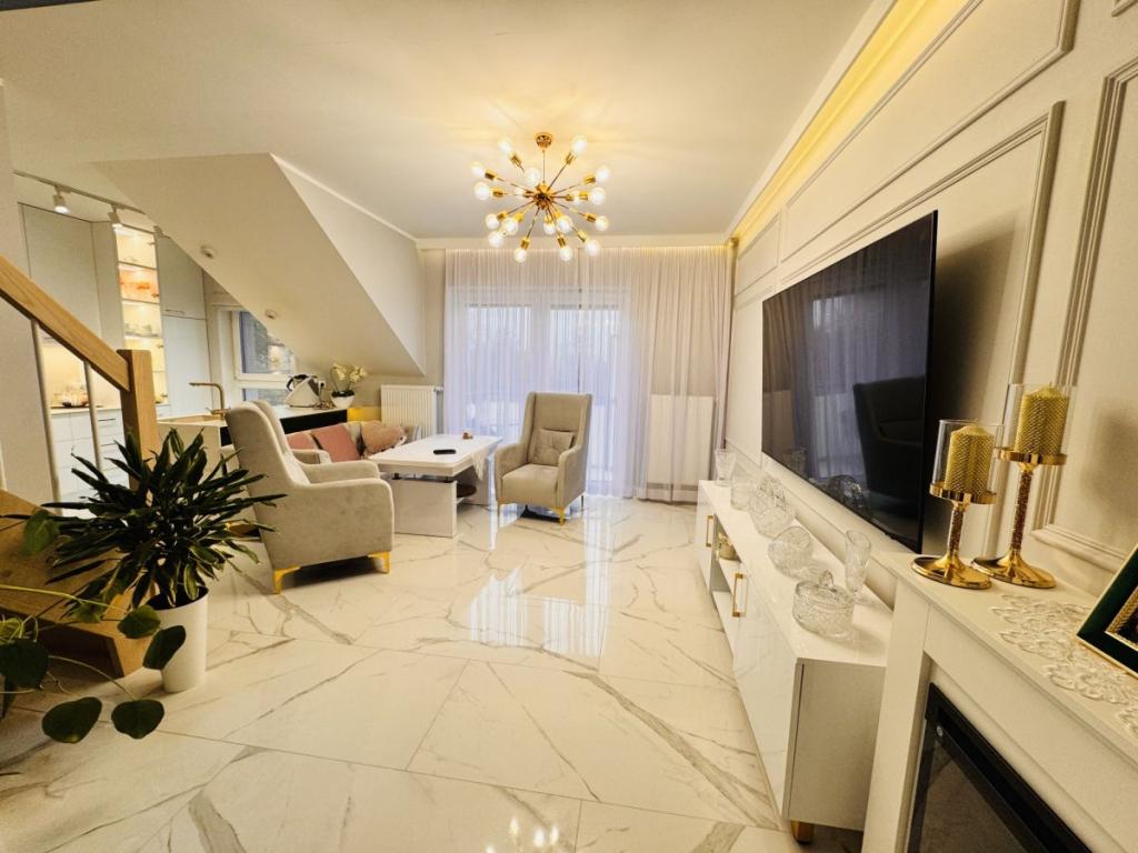 APARTAMENT LUX, 3 pokoje, 2poziomy,klima,garderoba - zdjęcie 19