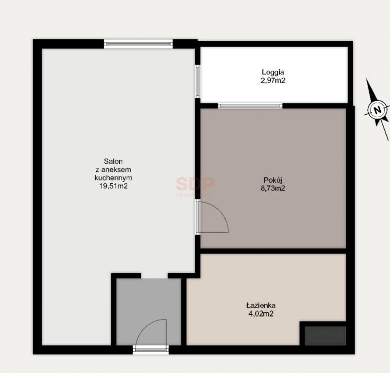 Mieszkanie 36 m², Wrocław, Powstańców Śląskich - zdjęcie 7