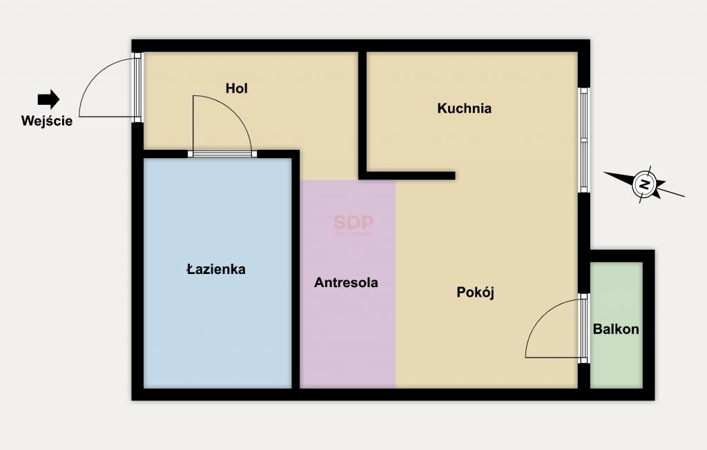 Mieszkanie 26&nbsp;m², Łódź, Żeligowskiego Lucjana - zdjęcie 11