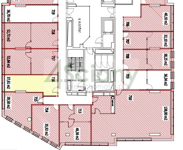 Lokal biurowy do wynajęcia, 71&nbsp;m², Warszawa - zdjęcie 2
