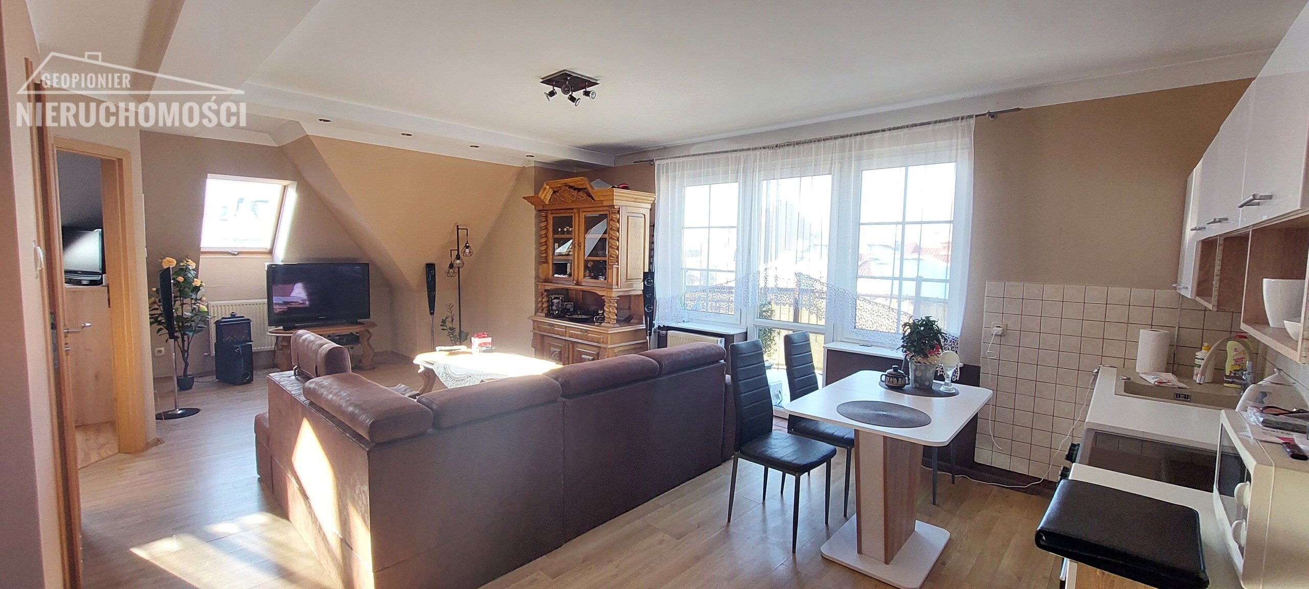 IV-1161. Mieszkanie w centrum Ostródy (Pasaż), 2 pokoje, balkon - zdjęcie 2