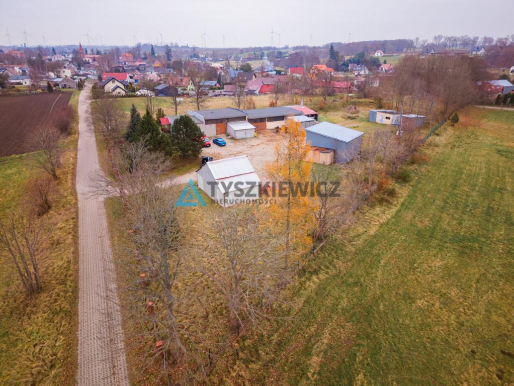 Teren inwestycyjny o pow.7061 m2 zabudowany Łebień - zdjęcie 5