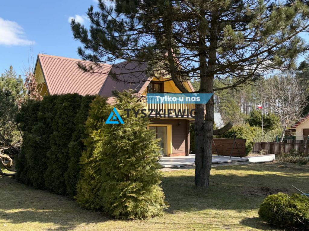 Dom całoroczny Niesiołowice 350m od jeziora - zdjęcie 1