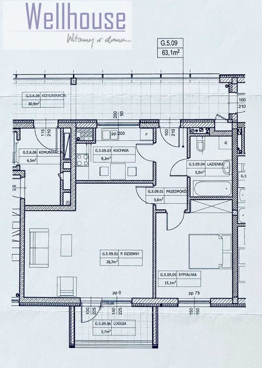 2-pok. balkon z widokiem na park, garaż, winda - FAT - zdjęcie 7