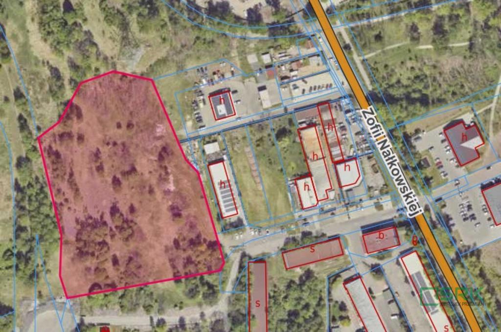 Działka inwestycyjna 1,53 ha, Radzionków, Nałkowskiej - zdjęcie 1