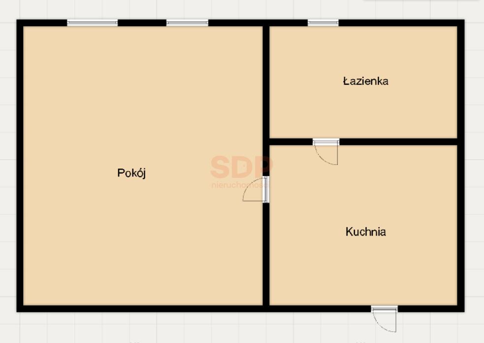 Mieszkanie 36 m², Katowice, Krakowska - zdjęcie 6