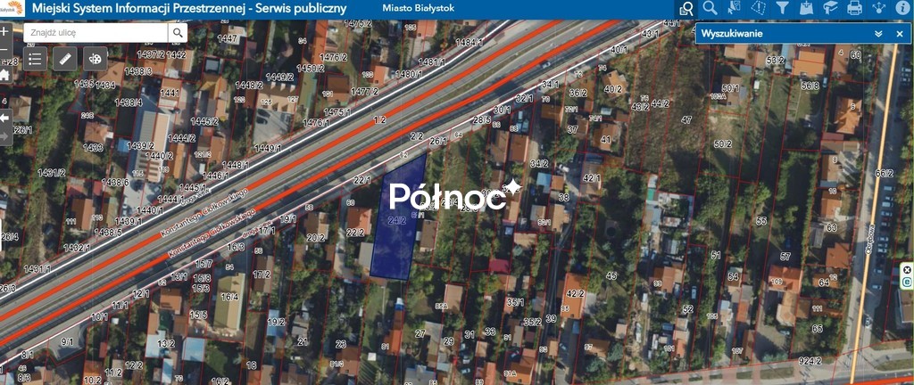 Działka budowlana 866 m², Białystok, Skorupy, Konstantego Ciołkowskiego - zdjęcie 10