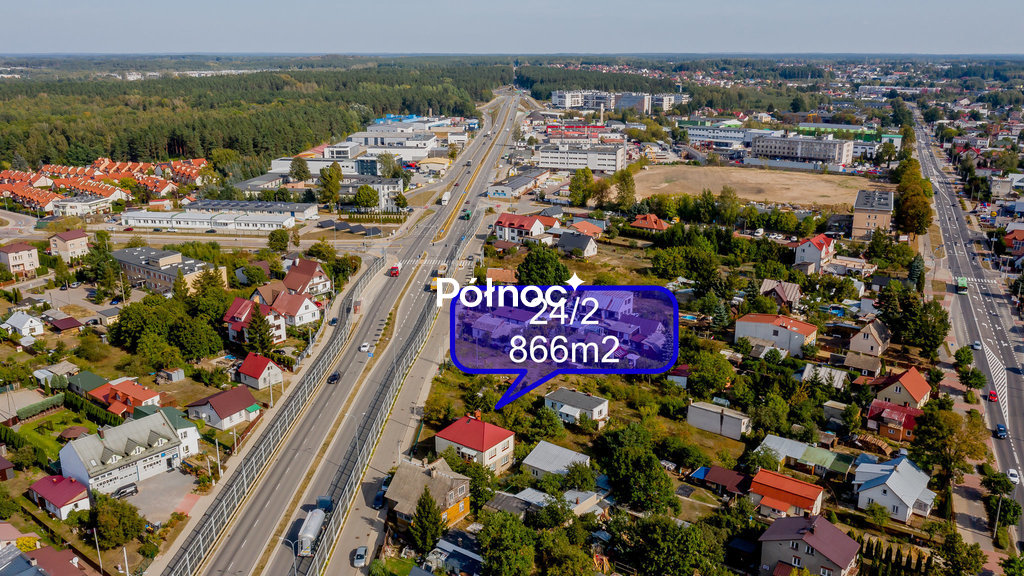 Działka budowlana 866 m², Białystok, Skorupy, Konstantego Ciołkowskiego - zdjęcie 2