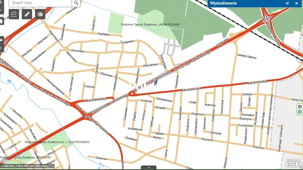 Działka budowlana 866 m², Białystok, Skorupy, Konstantego Ciołkowskiego - zdjęcie 13