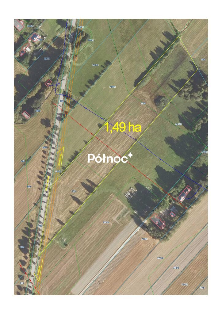 Działka rolna 2,39 ha, Orłowicze - zdjęcie 6