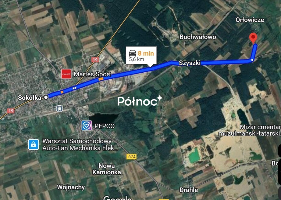 Działka rolna 1,42 ha, Orłowicze - zdjęcie 7